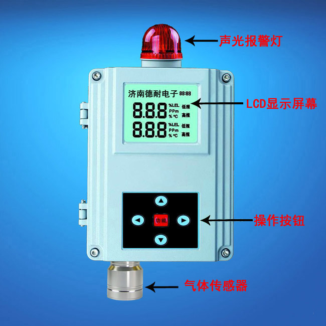 獨(dú)立式可燃有毒氣體報(bào)警器